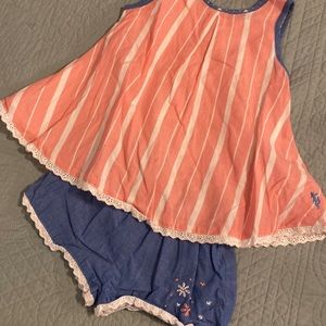 Well Dressed Wolf Stripes Tunic 3t